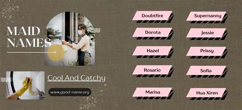 synonyms for maid|50+ Maid Names From Films, TV, And Literature .